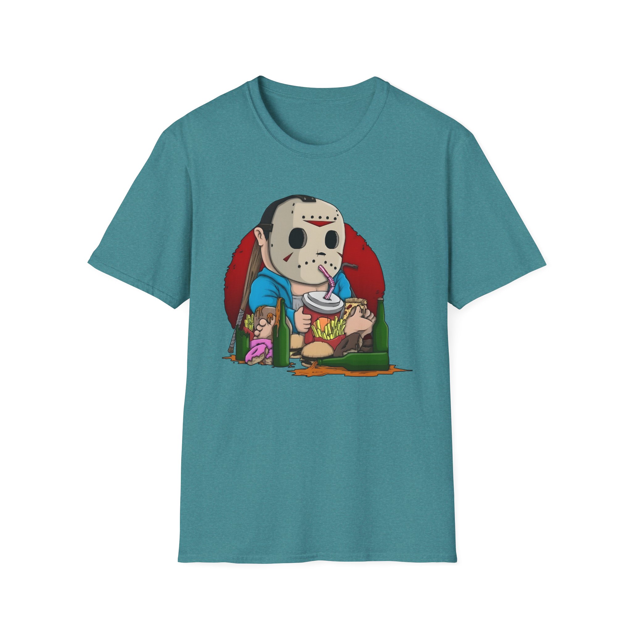 H2odelirious Cute Jason Voorhees Unisex Softstyle T-Shirt