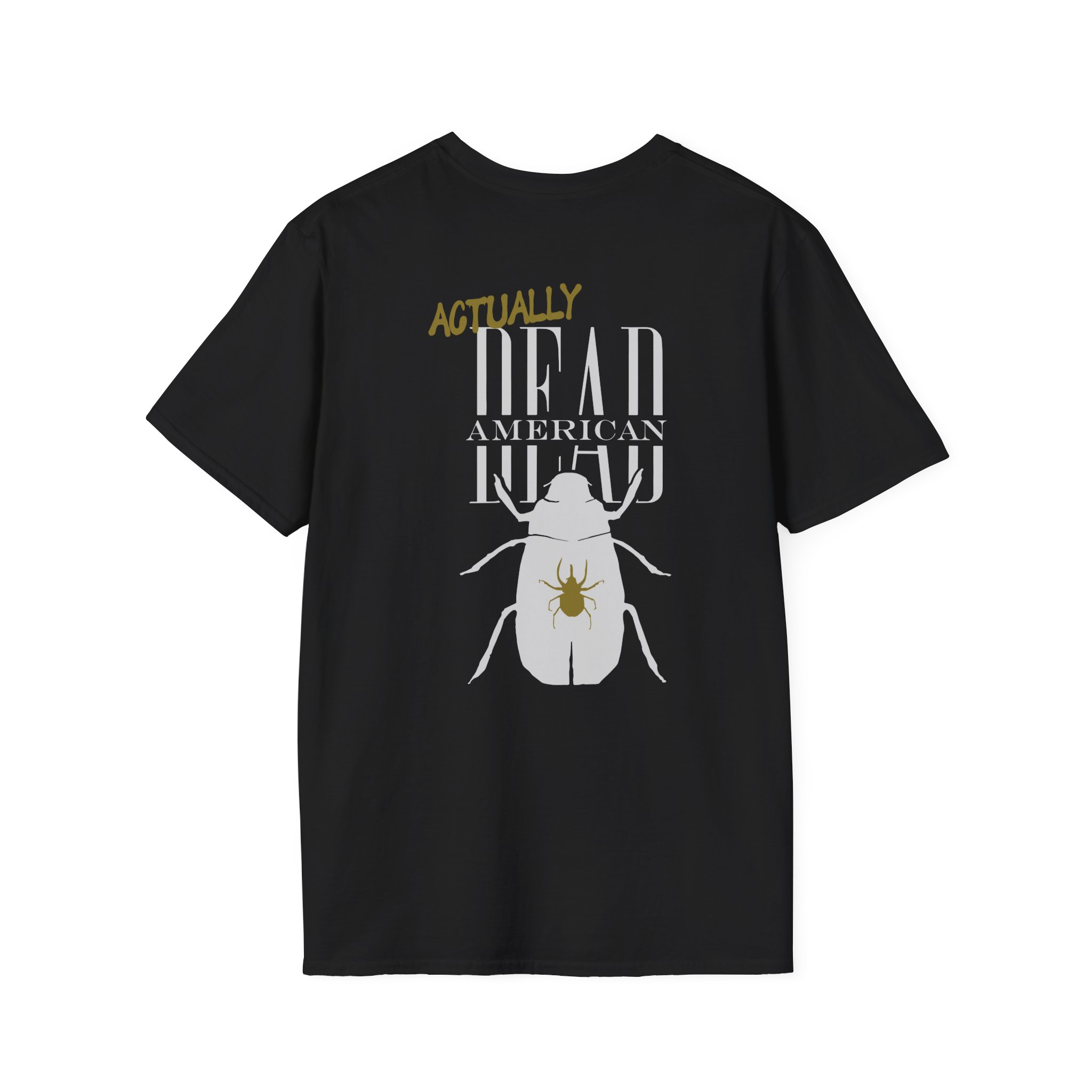 Saosin Dead American Not Saosin Unisex Softstyle T-Shirt