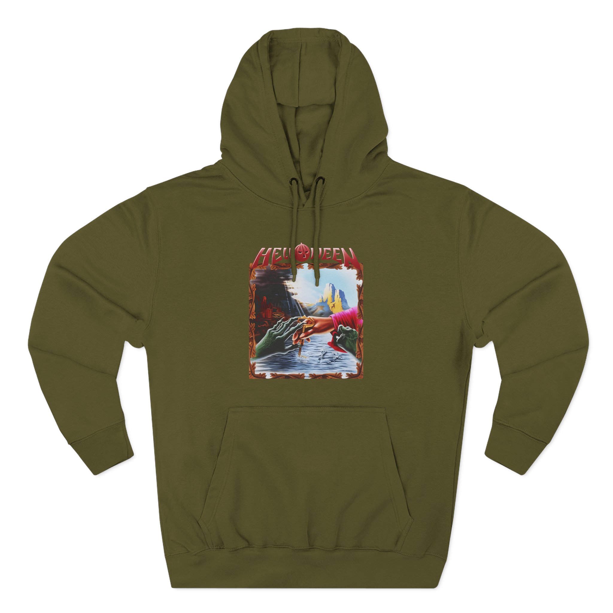 Helloween  Keeper of the Seven Keys Part II Three-Panel Fleece Hoodie