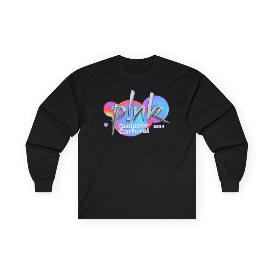 P!nk Split Tie Dye Unisex Ultra Cotton Long Sleeve Tee