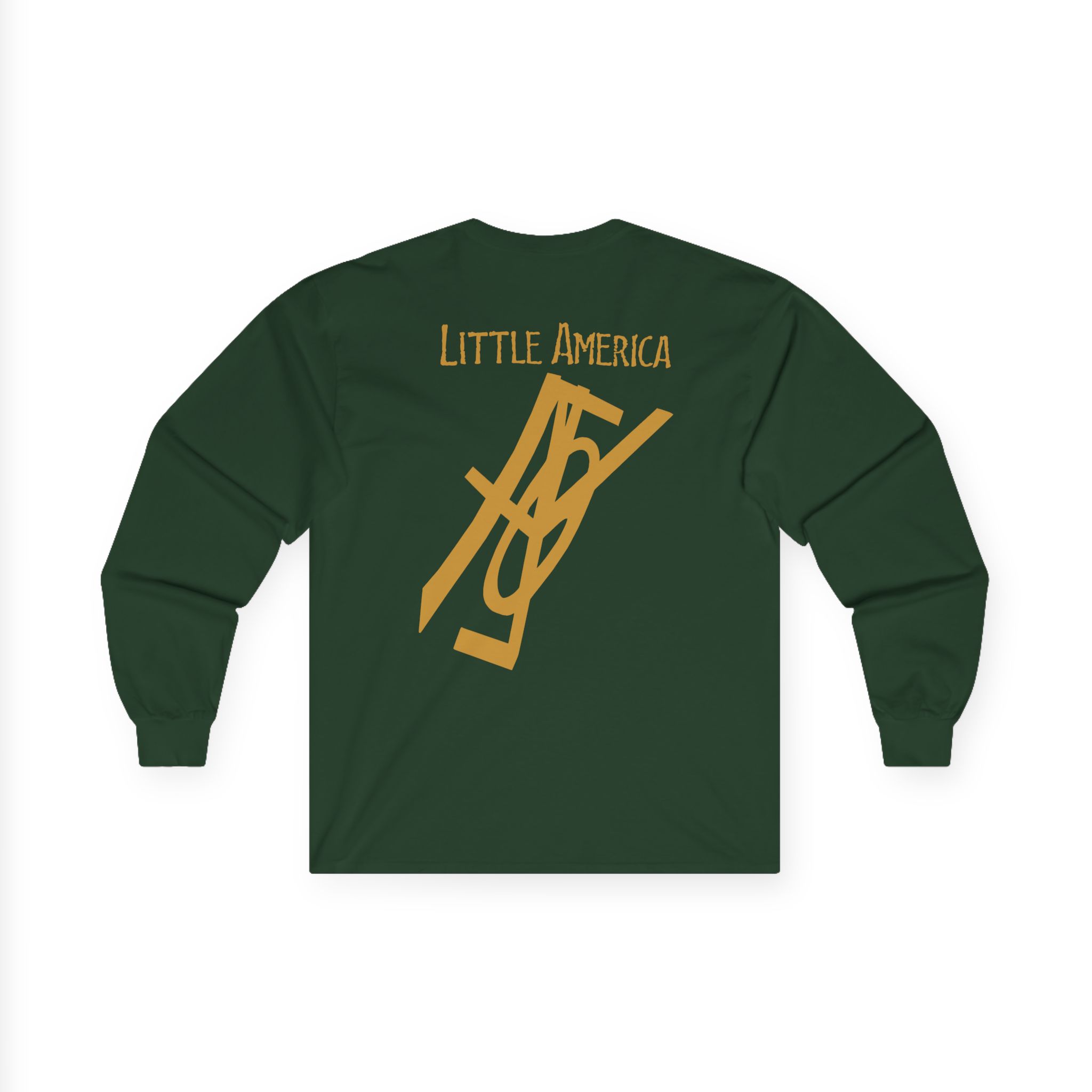 Rem Little America Unisex Ultra Cotton Long Sleeve Tee