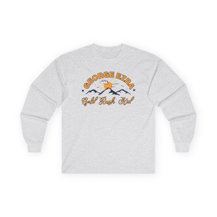 George Ezra Gold Rush Kid Mountains Unisex Ultra Cotton Long Sleeve Tee
