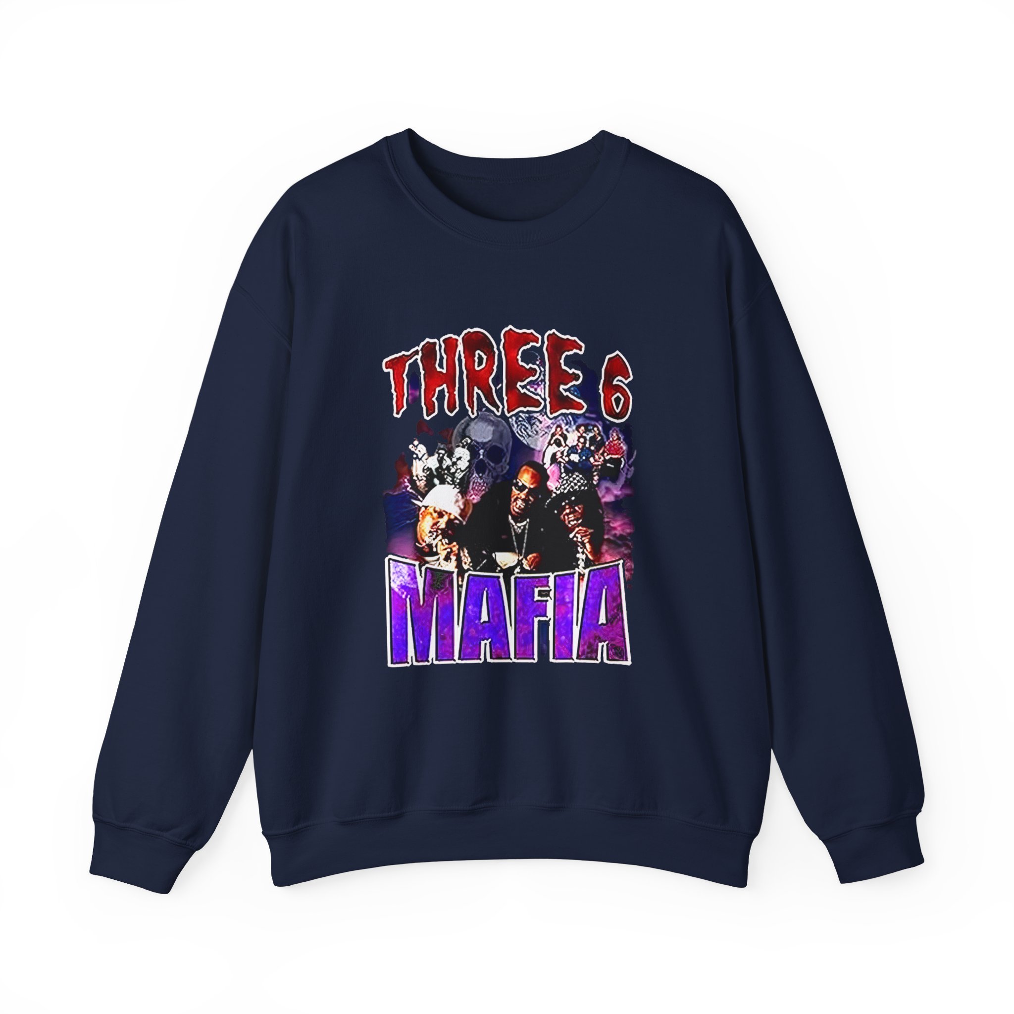 Three 6 Mafia Unisex Heavy Blendâ„¢ Crewneck Sweatshirt