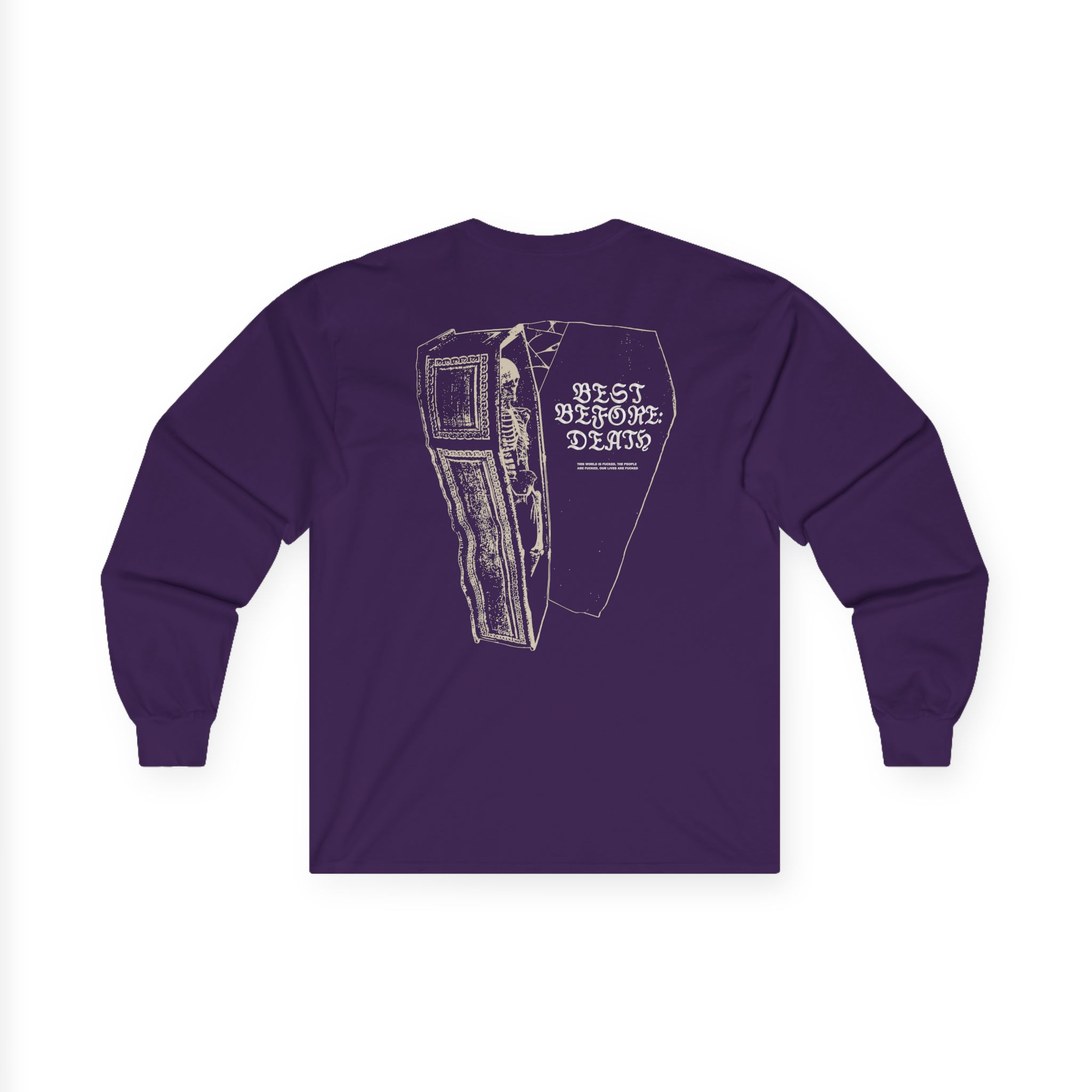 Paleface Best Before Death Unisex Ultra Cotton Long Sleeve Tee