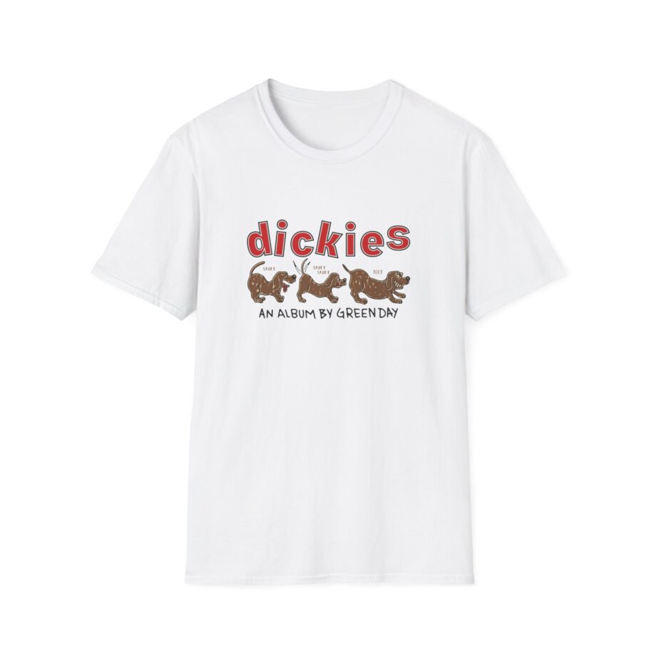 Green Day Dookie Dogs Unisex Softstyle T-Shirt