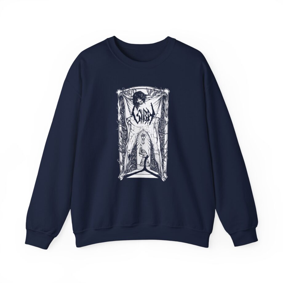 Sigh Cost B&w Unisex Heavy Blend™ Crewneck Sweatshirt