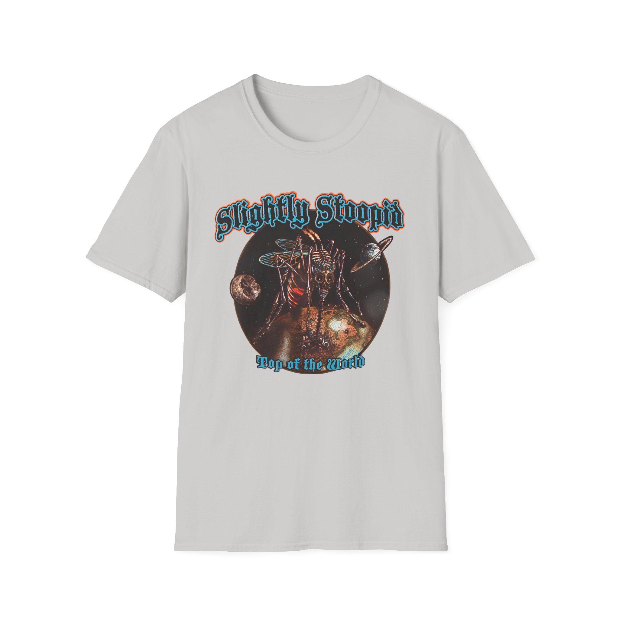 Slightly Stoopid Top of the World Golden Goods Unisex Softstyle T-Shirt