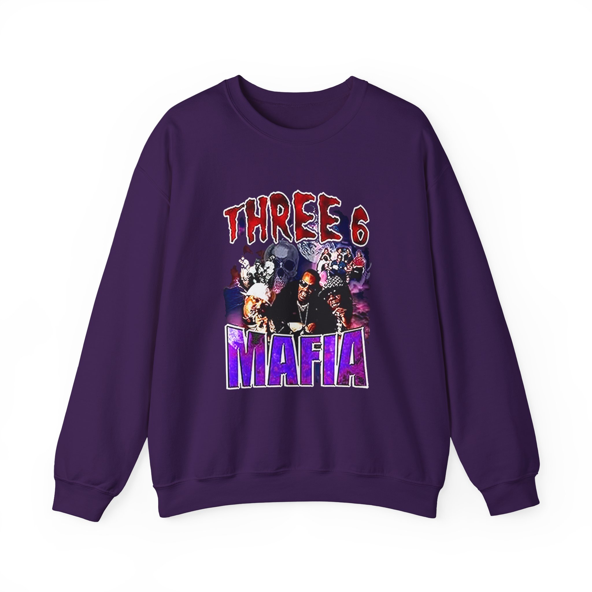 Three 6 Mafia Unisex Heavy Blendâ„¢ Crewneck Sweatshirt