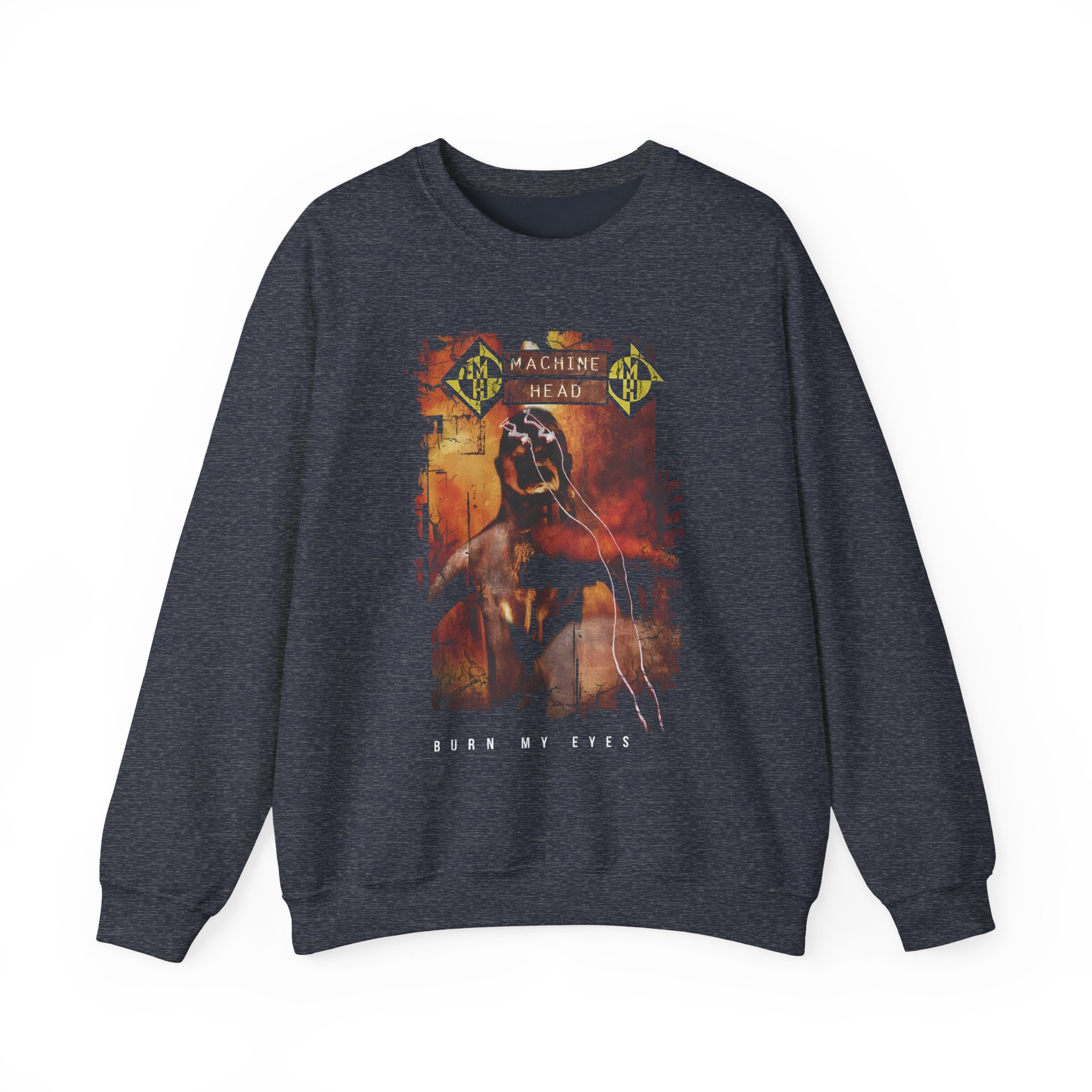 Machine Head Burn My Eyes Unisex Heavy Blendâ„¢ Crewneck Sweatshirt