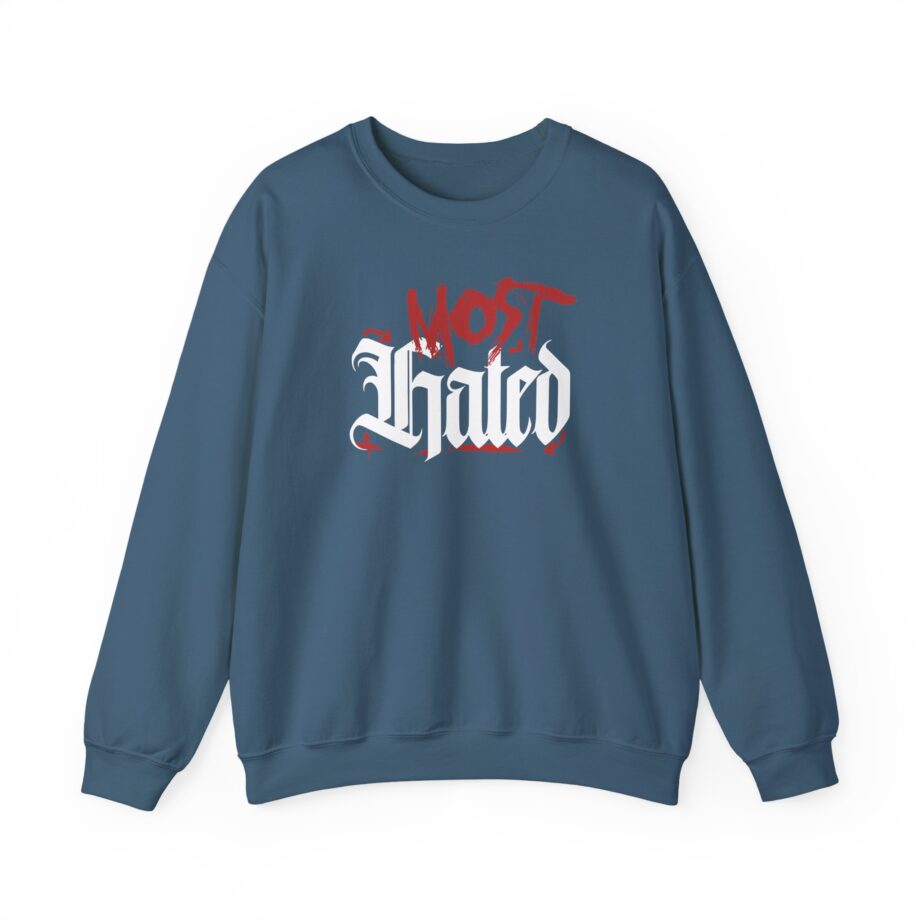 Fredo Bang Most Hated Unisex Heavy Blend™ Crewneck Sweatshirt
