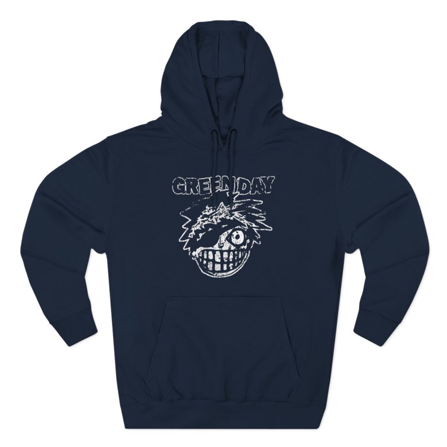 Green Day Bastard De Luxe Three-Panel Fleece Hoodie