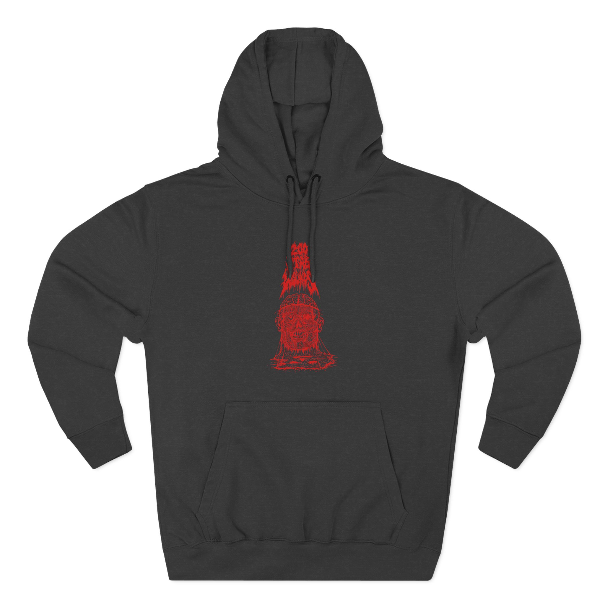 200 Stab Wounds Skin Milk Three-Panel Fleece Hoodie