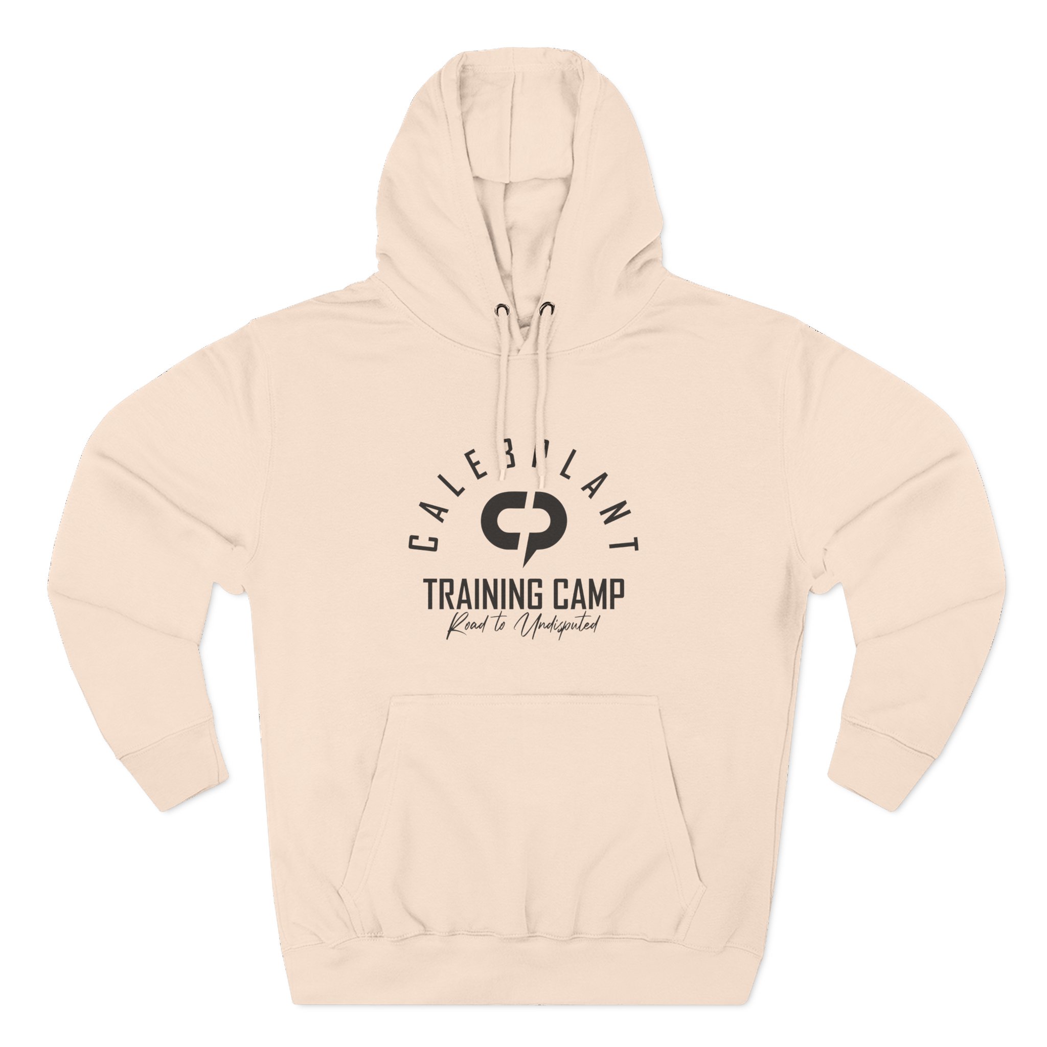 Caleb Plant Training Camp W/ Logo Three-Panel Fleece Hoodie