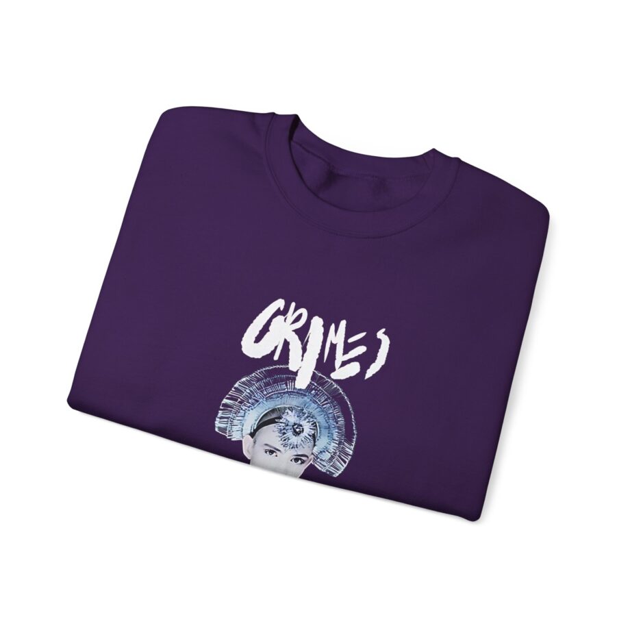 Grimes Head Dress Unisex Heavy Blend Crewneck Sweatshirt