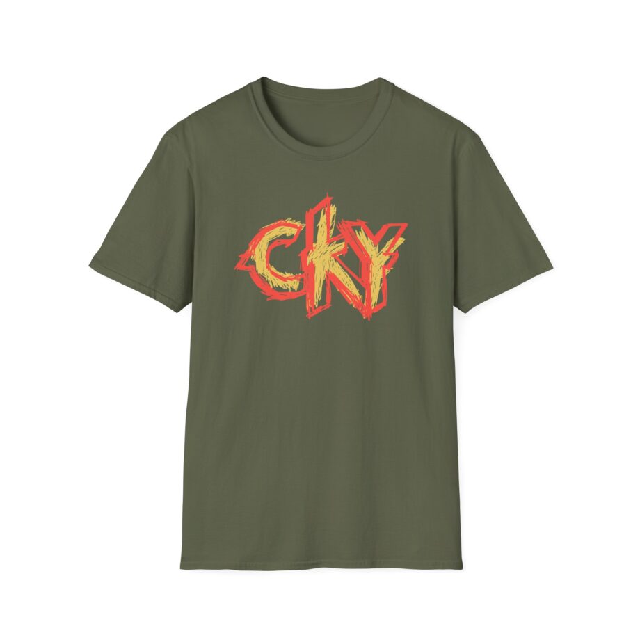 CKY Scribble Logo Unisex Softstyle T-Shirt