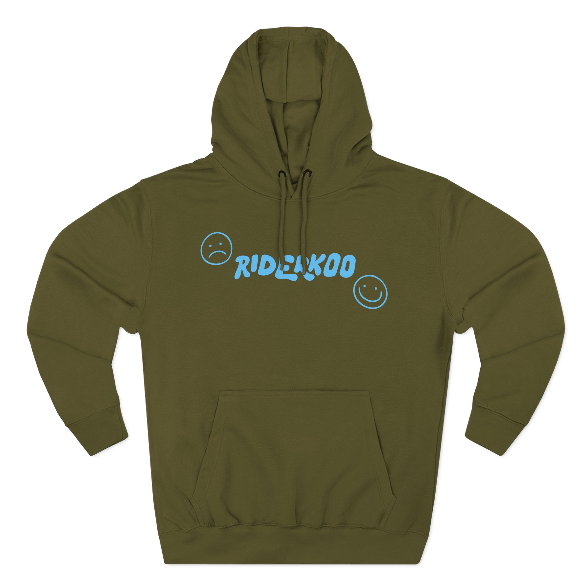 Riderkoo Three-Panel Fleece Hoodie