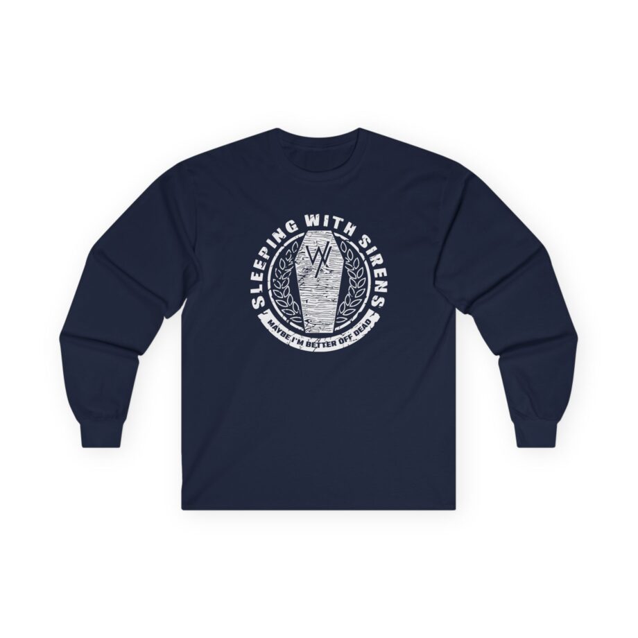 Sleeping With Sirens Coffin Unisex Ultra Cotton Long Sleeve Tee