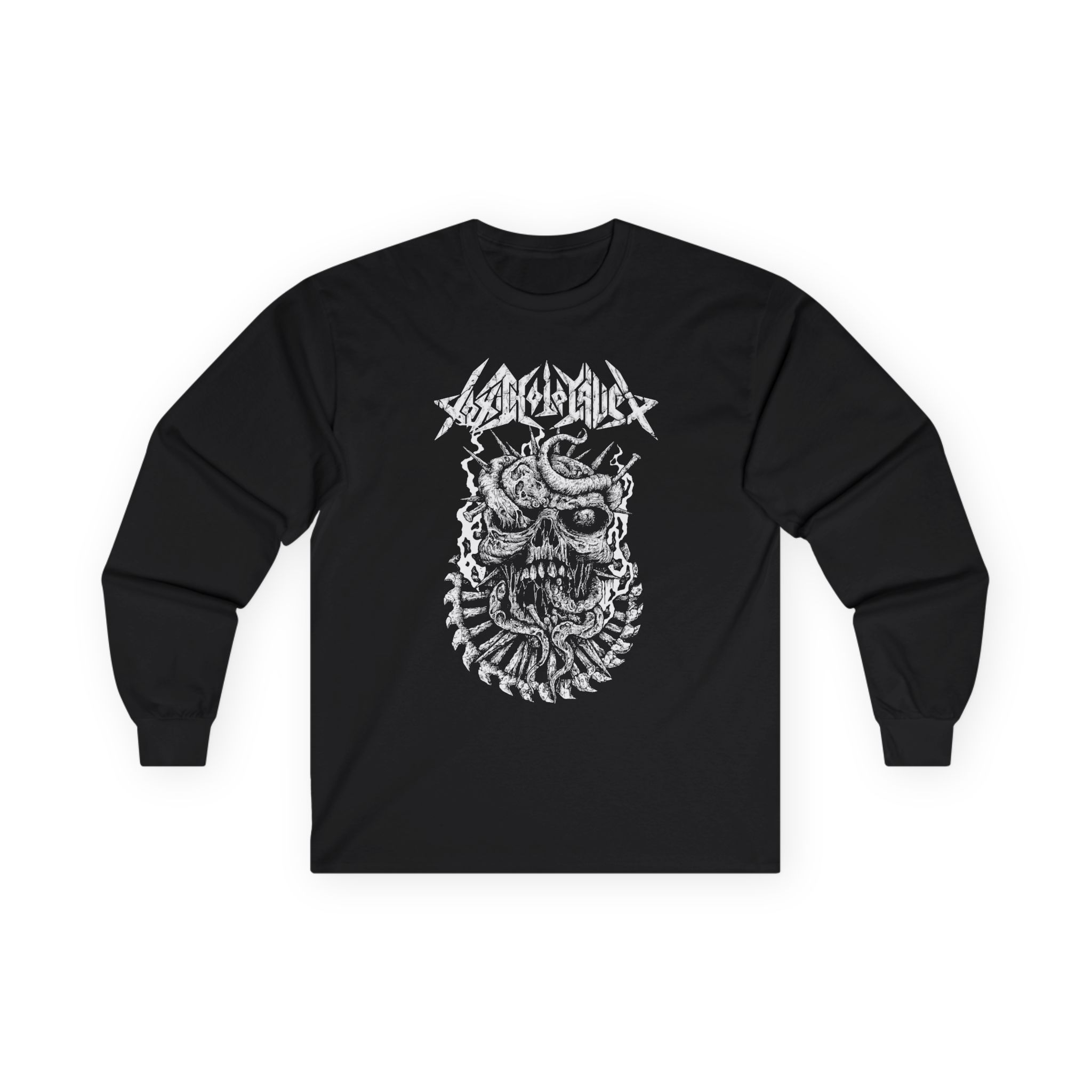 Toxic Holocaust Skull Unisex Ultra Cotton Long Sleeve Tee