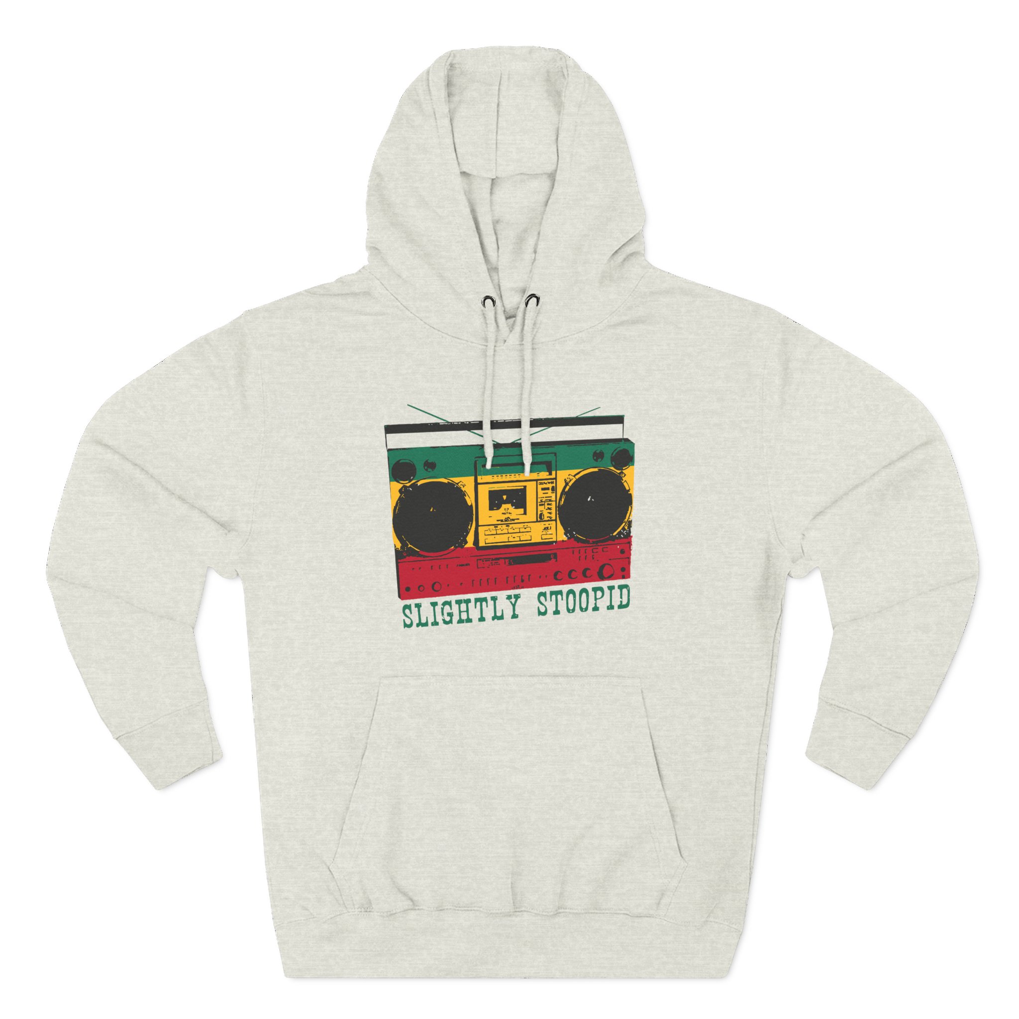 Slightly Stoopid Ghetto Blaster Raglan Three-Panel Fleece Hoodie