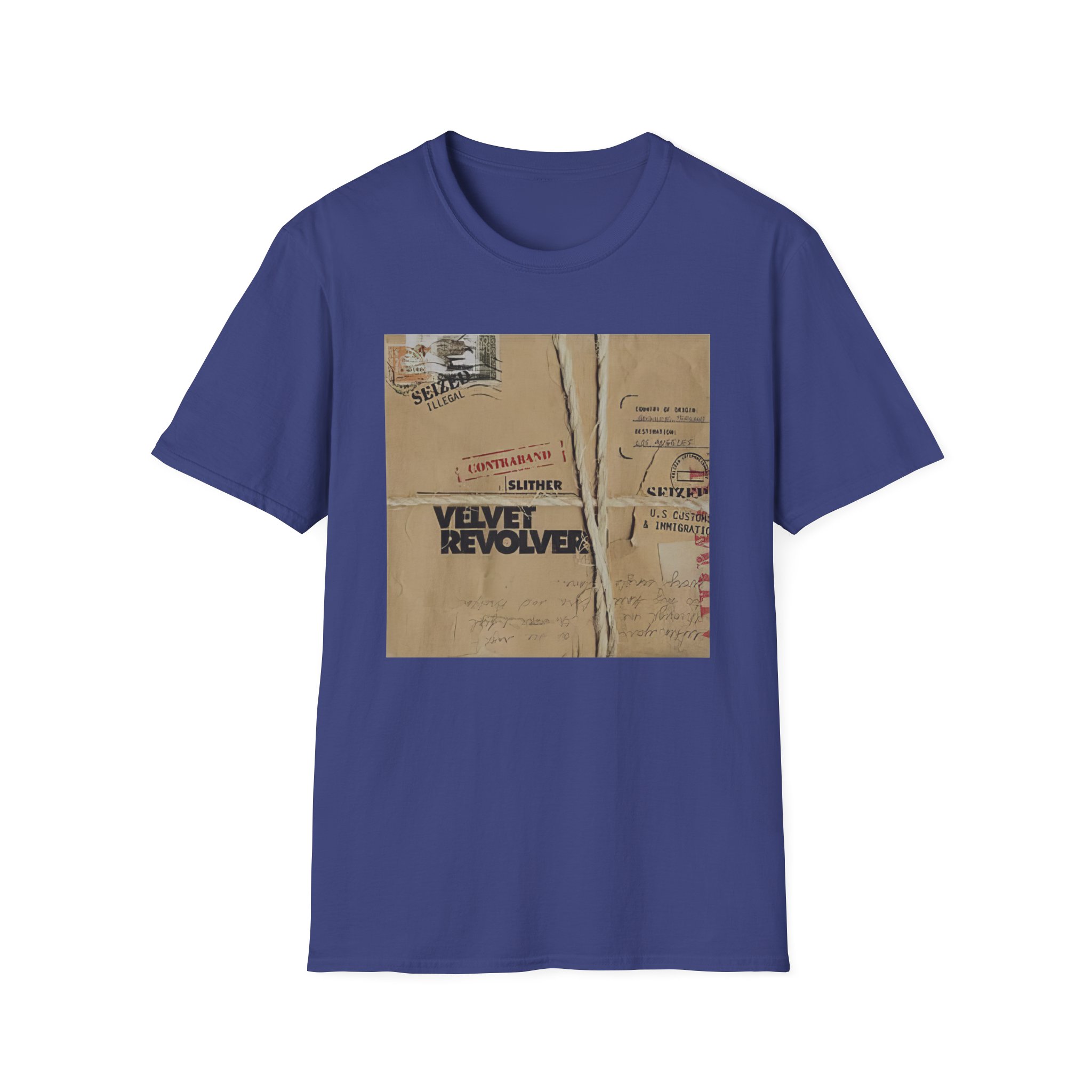 Velvet Revolver Slither 2 Album Cover Unisex Softstyle T-Shirt