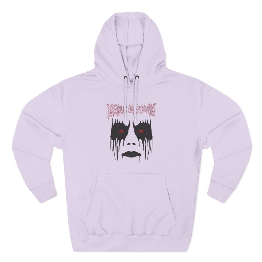 Cradle of Filth Dani Make Up Three-Panel Fleece Hoodie