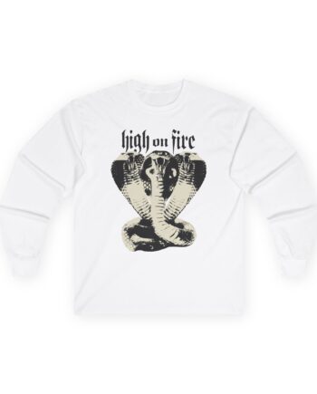 High on Fire Branca Snakes Unisex Ultra Cotton Long Sleeve Tee