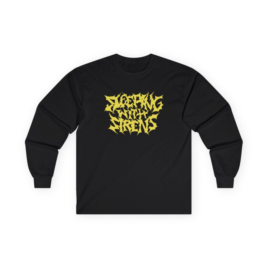 Sleeping With Sirens Metal Logo Unisex Ultra Cotton Long Sleeve Tee