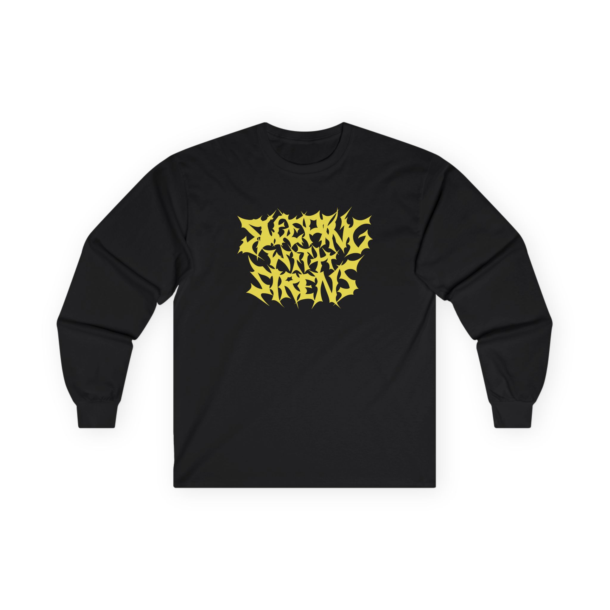 Sleeping With Sirens Metal Logo Unisex Ultra Cotton Long Sleeve Tee