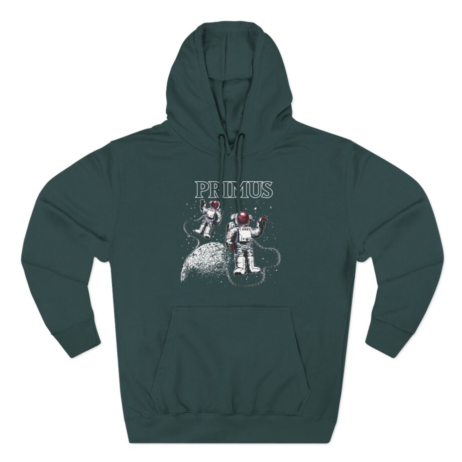 Primus Astronaut On The Moon Three-Panel Fleece Hoodie