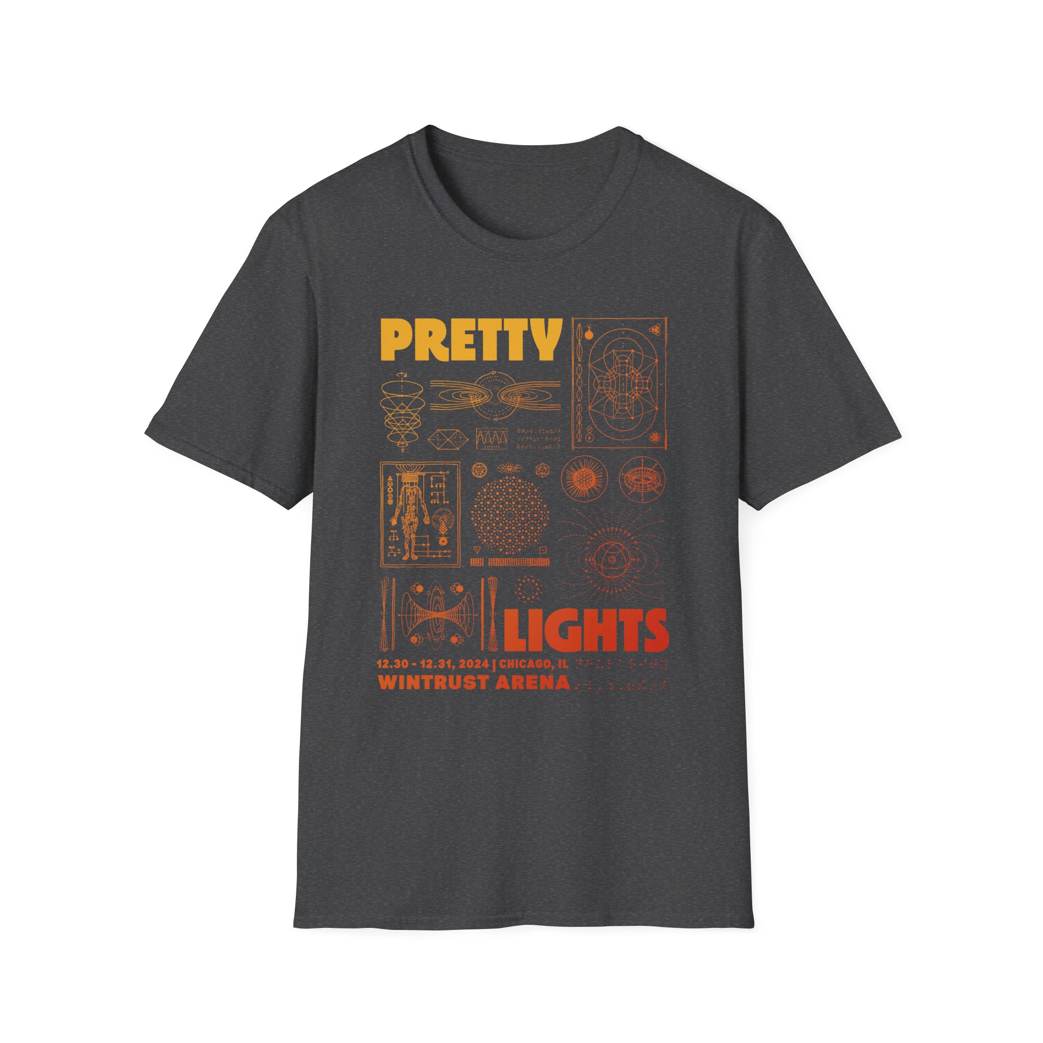 Pretty Lights Lucid Livestream @ Wintrust Arena Unisex Softstyle T-Shirt