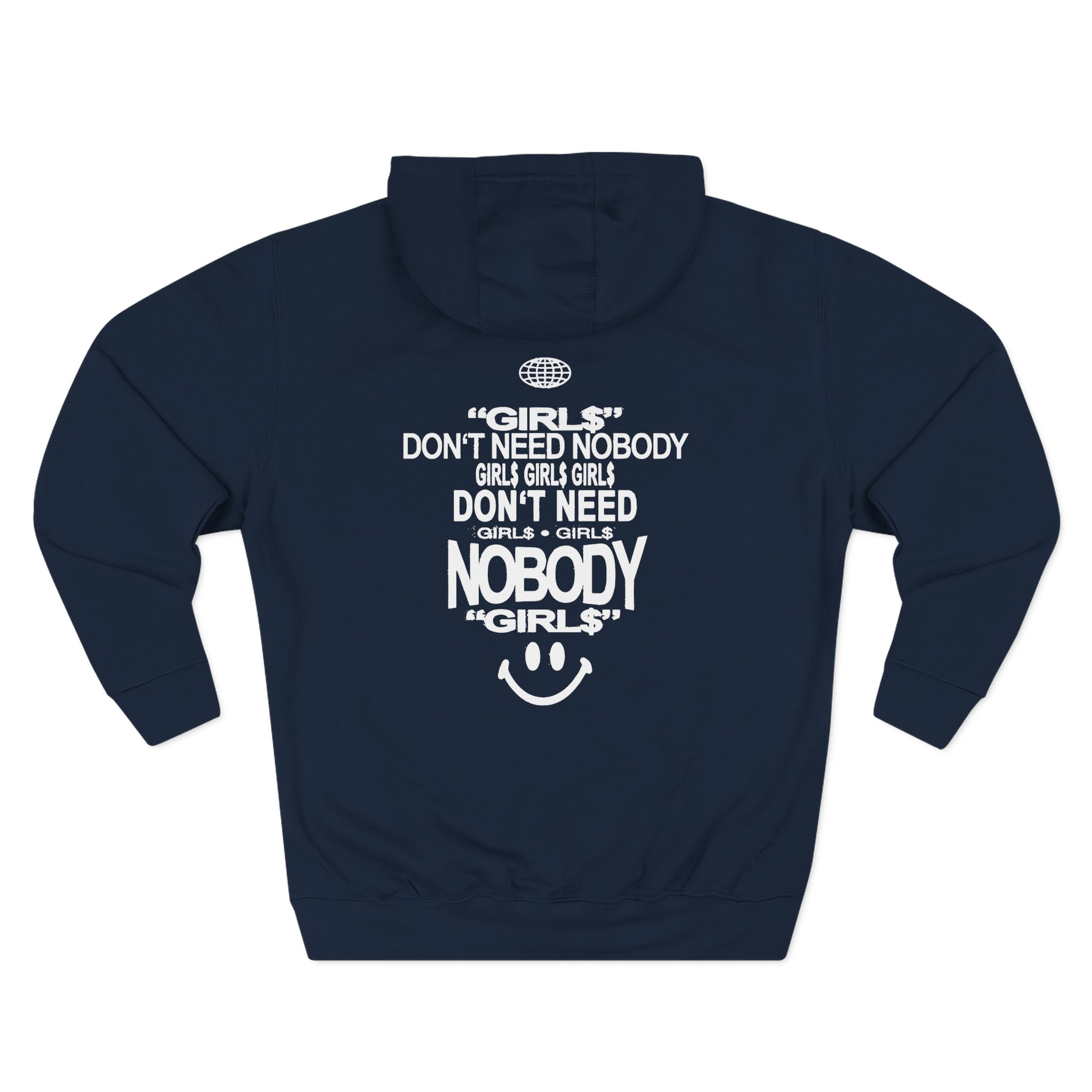 Dom Dolla Girl$, Girl$, Girl$ Three-Panel Fleece Hoodie