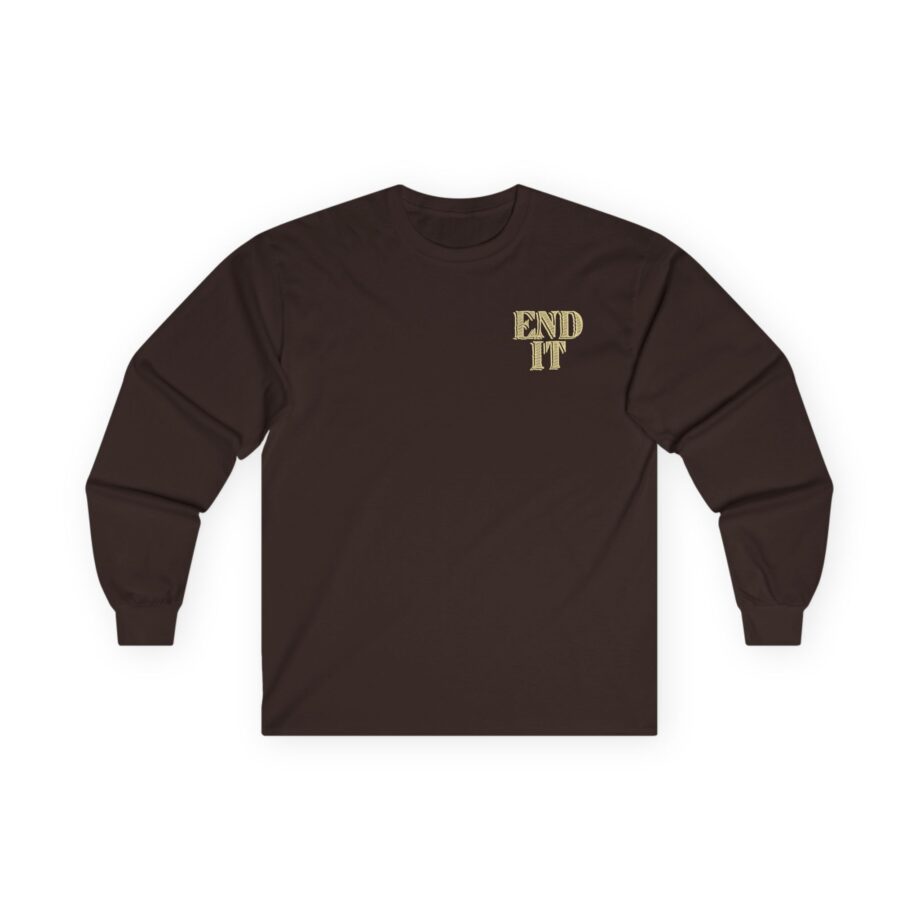 End It Spade Reaper Unisex Ultra Cotton Long Sleeve Tee