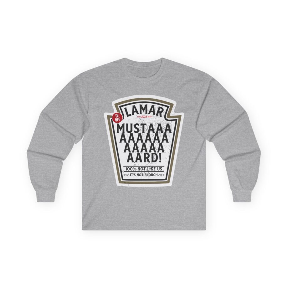 Kendrick Lamar Mustard Tv Off Unisex Ultra Cotton Long Sleeve Tee