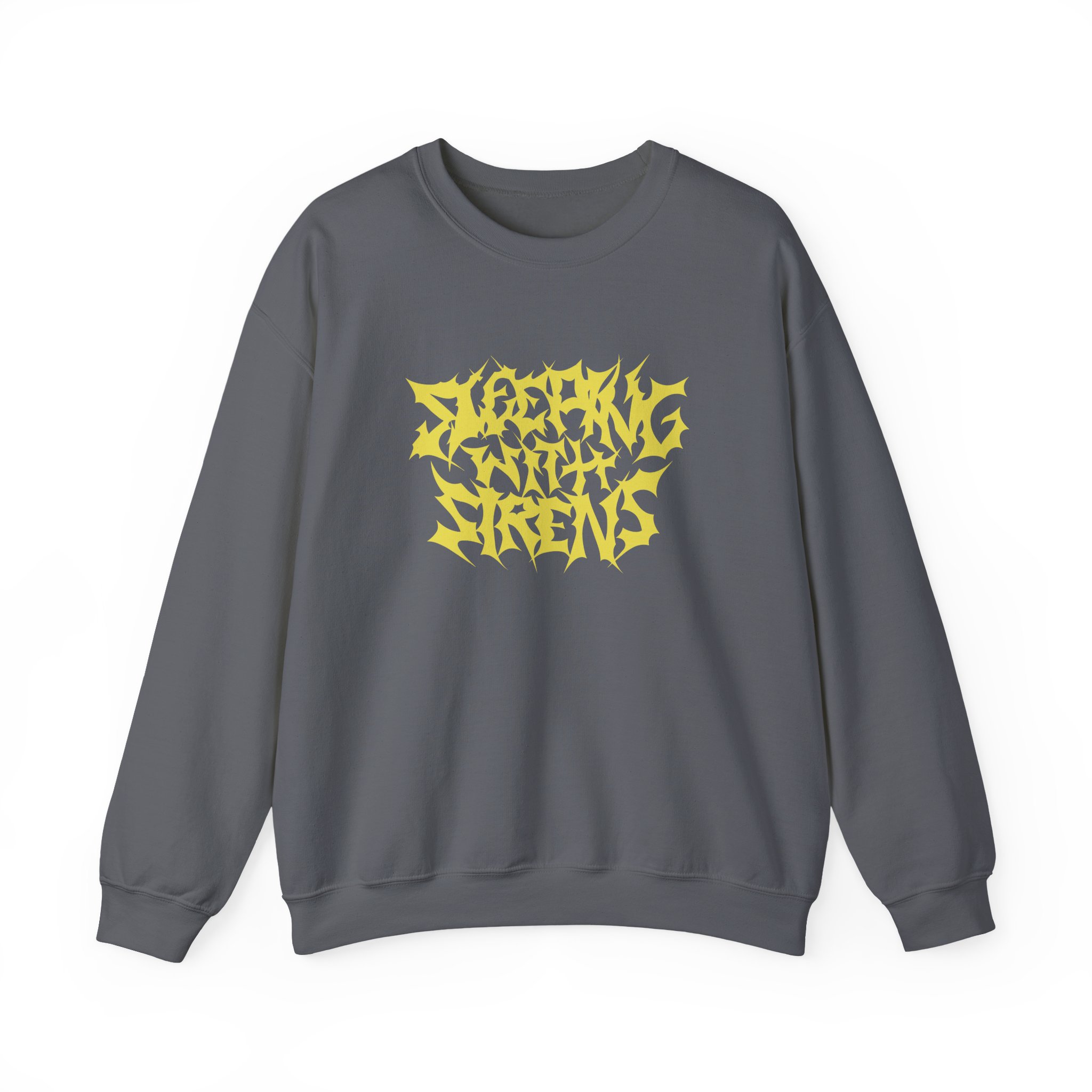 Sleeping With Sirens Metal Logo Unisex Heavy Blendâ„¢ Crewneck Sweatshirt