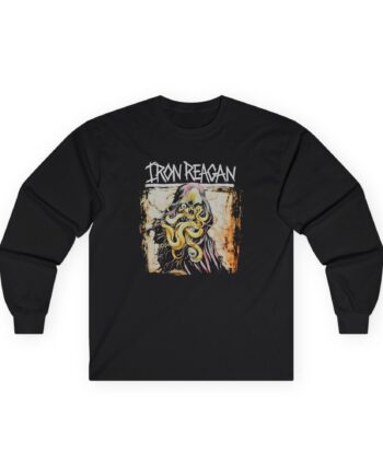 Iron Reagan Tentacle Skull Unisex Ultra Cotton Long Sleeve Tee