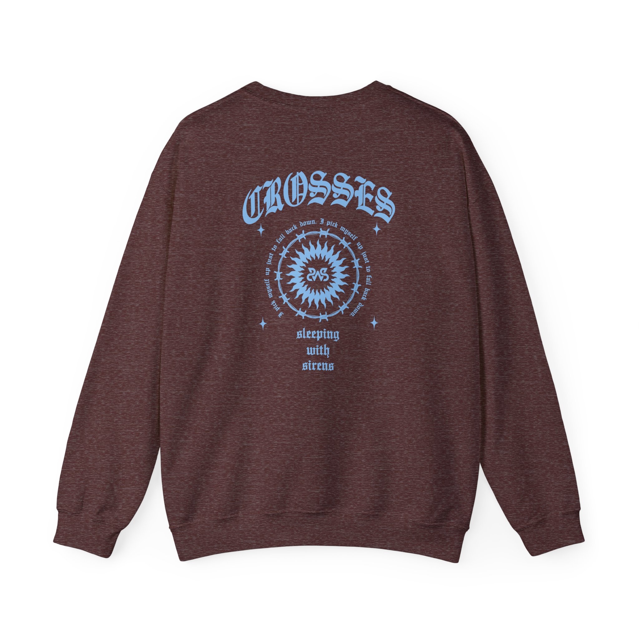 Sleeping With Sirens Barbed Wire Unisex Heavy Blendâ„¢ Crewneck Sweatshirt