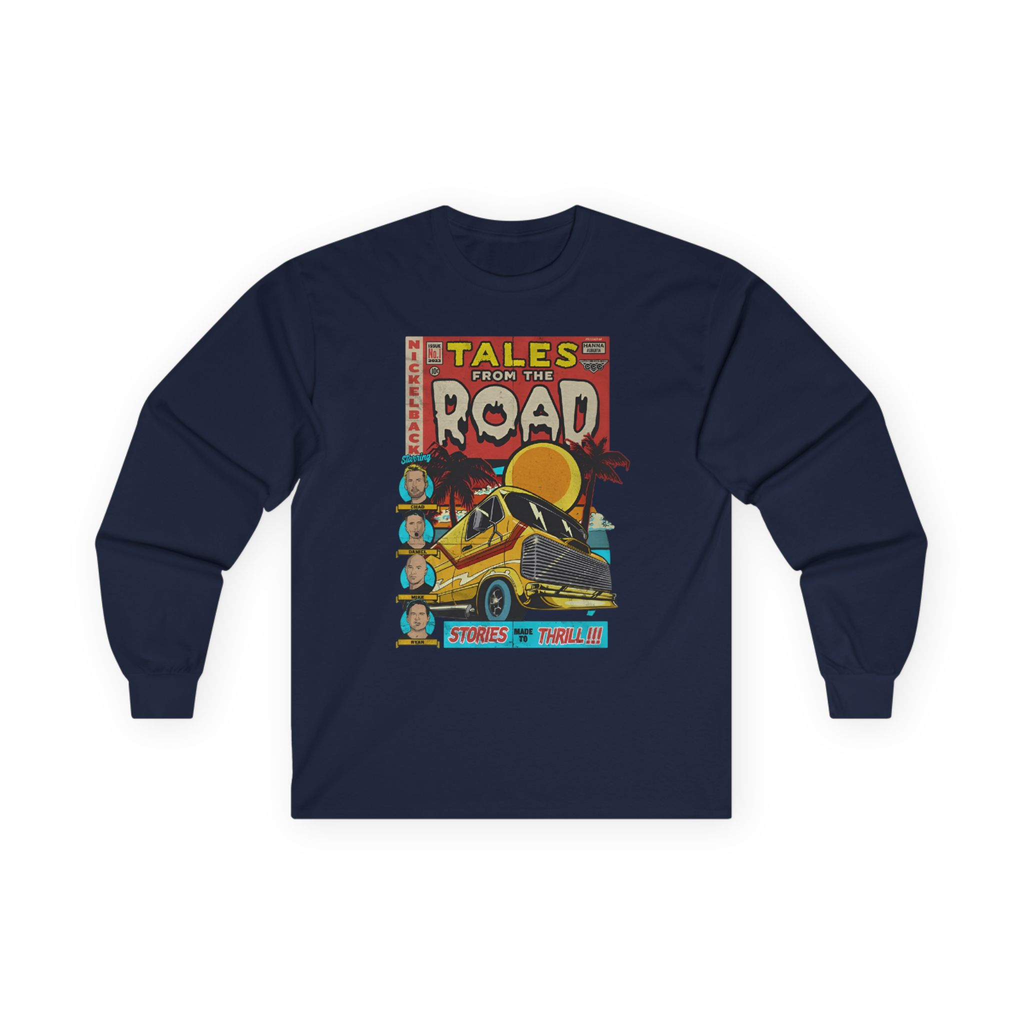 Nickelback Tales From the Road Unisex Ultra Cotton Long Sleeve Tee