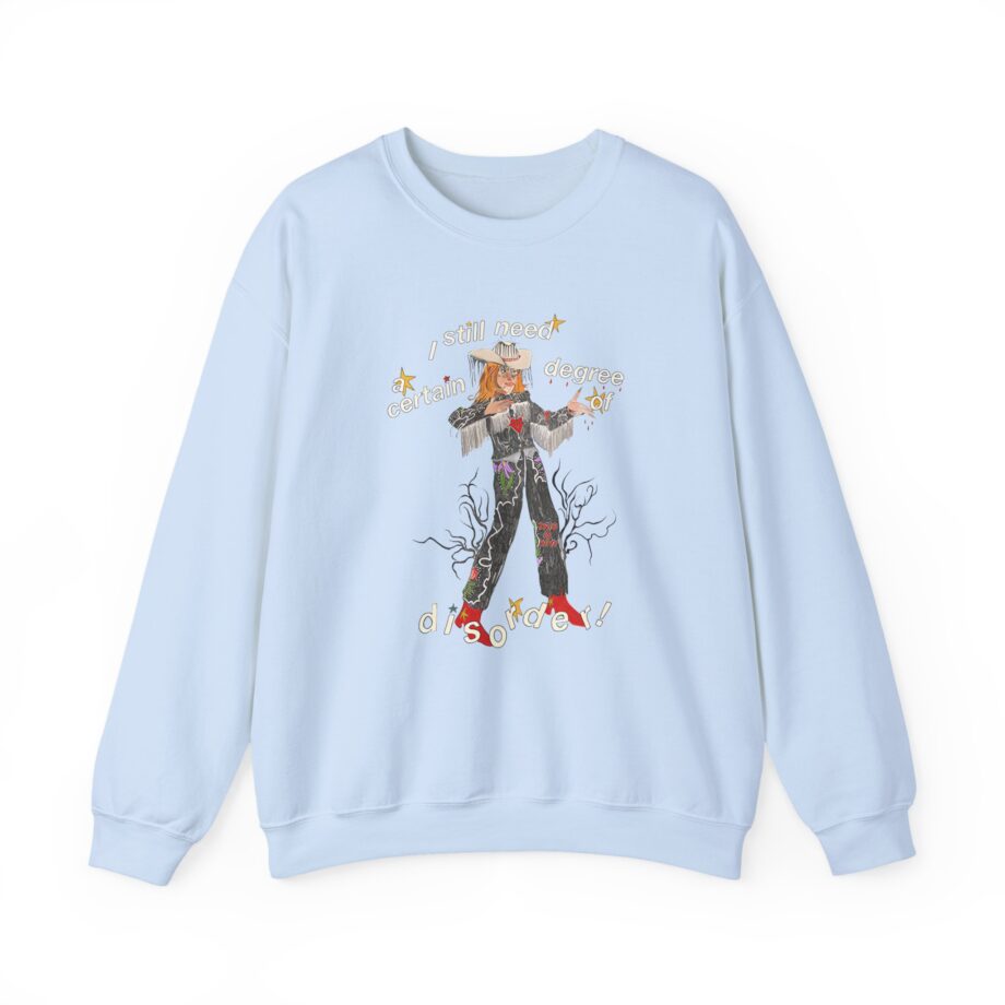 Hayley Williams Cowboy Hayley Unisex Heavy Blend™ Crewneck Sweatshirt