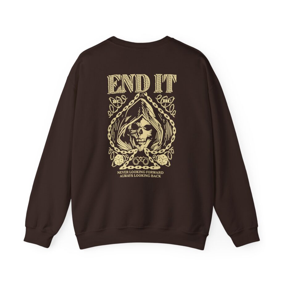 End It Spade Reaper Unisex Heavy Blend™ Crewneck Sweatshirt