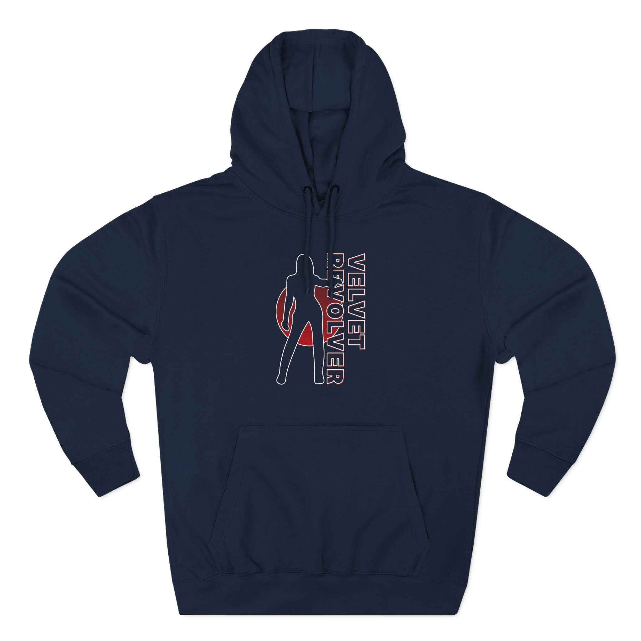 Velvet Revolver Controband Album Cover Three-Panel Fleece Hoodie