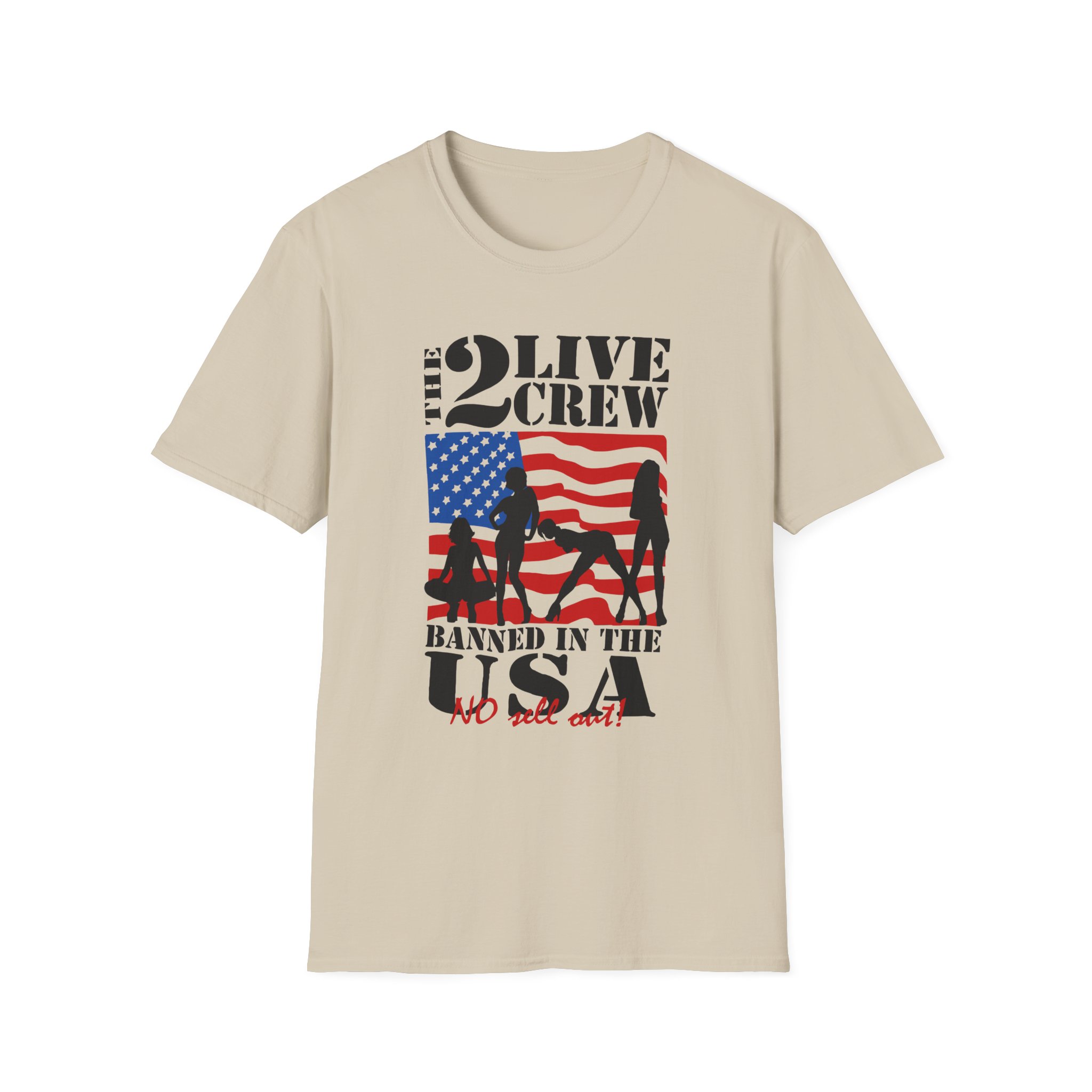 2 Live Crew The Banned in the Usa Unisex Softstyle T-Shirt