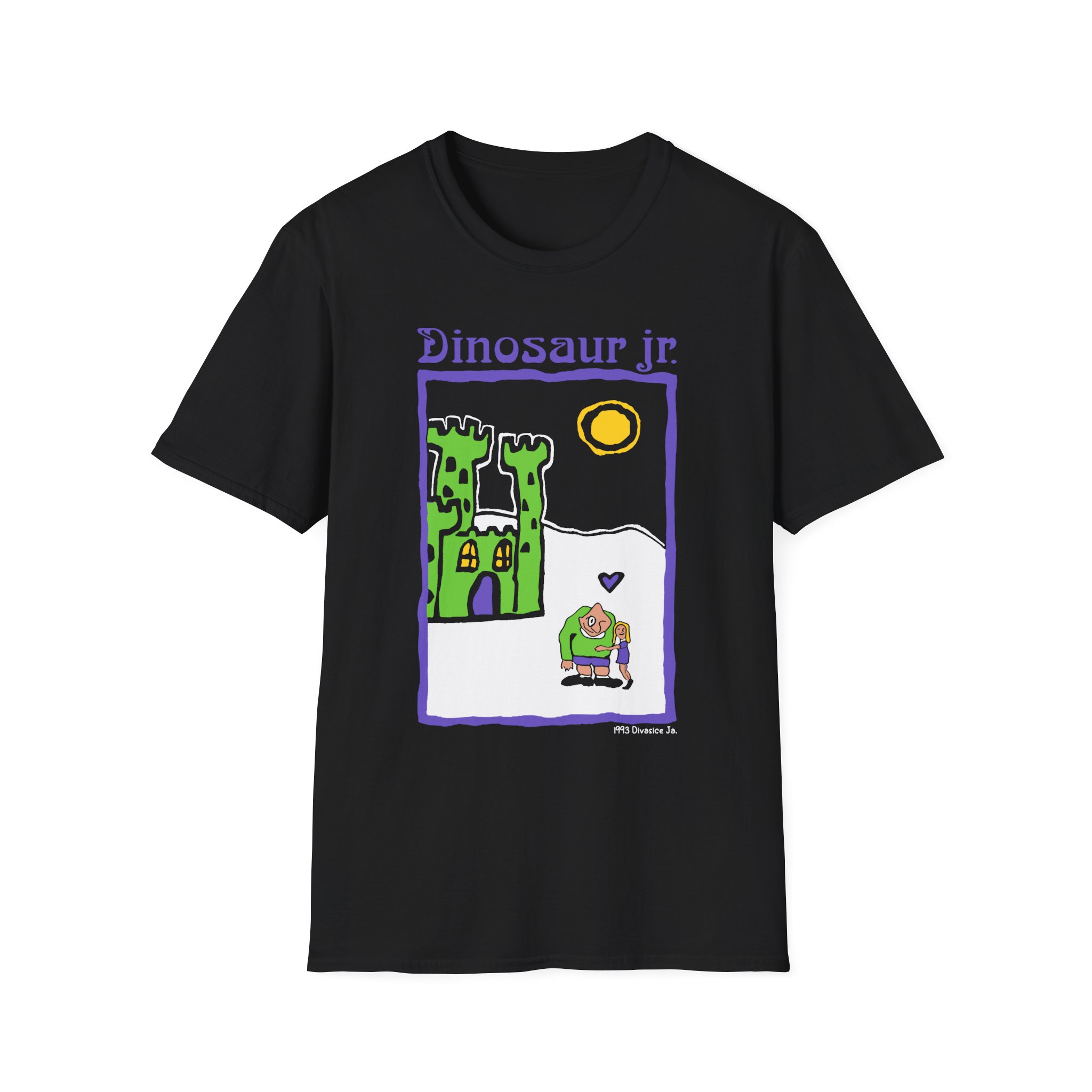 Dinosaur Jr Castle Unisex Softstyle T-Shirt