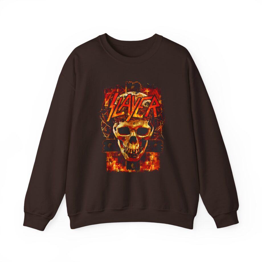 Slayer Skull And Cross Unisex Heavy Blend™ Crewneck Sweatshirt