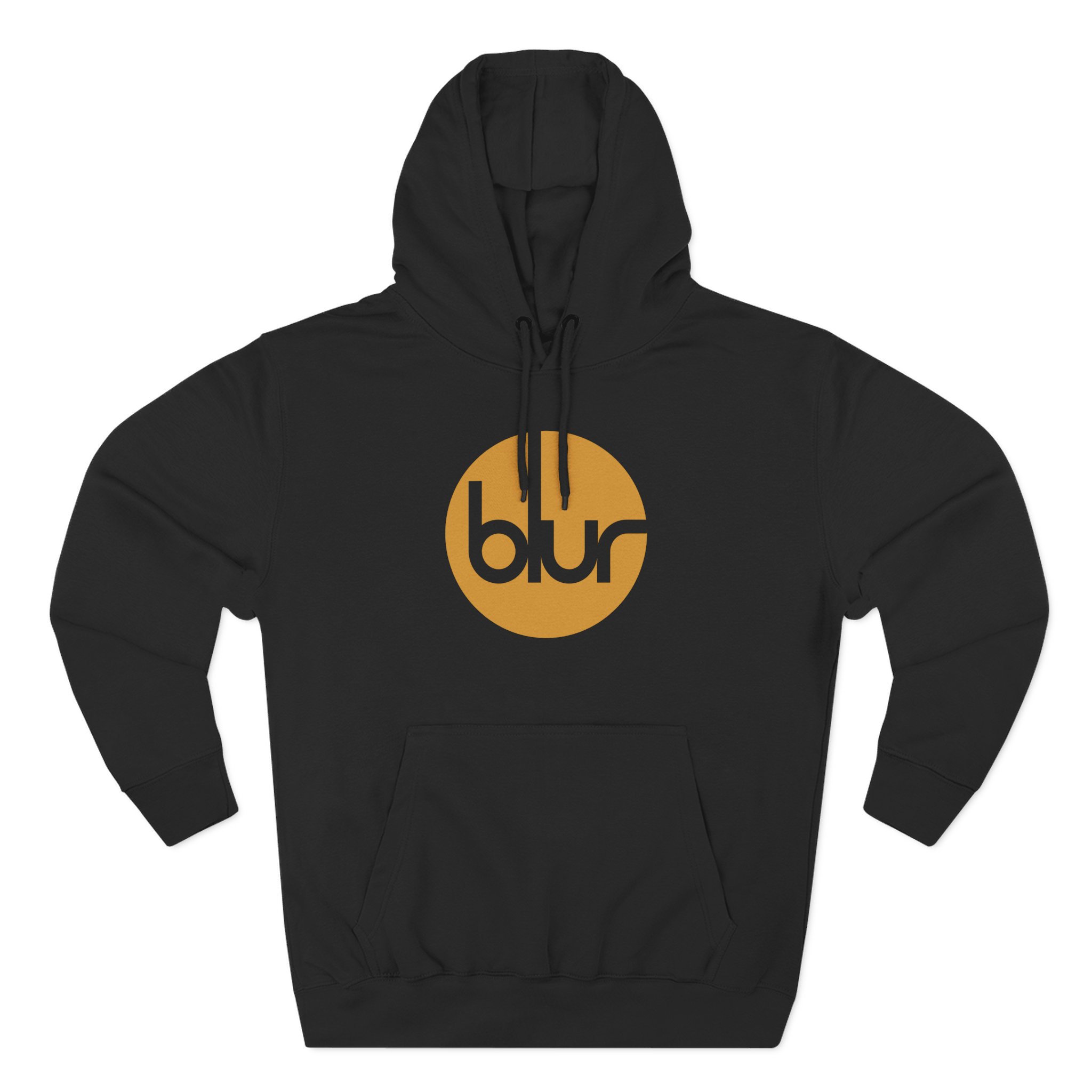 Blur Three-Panel Fleece Hoodie