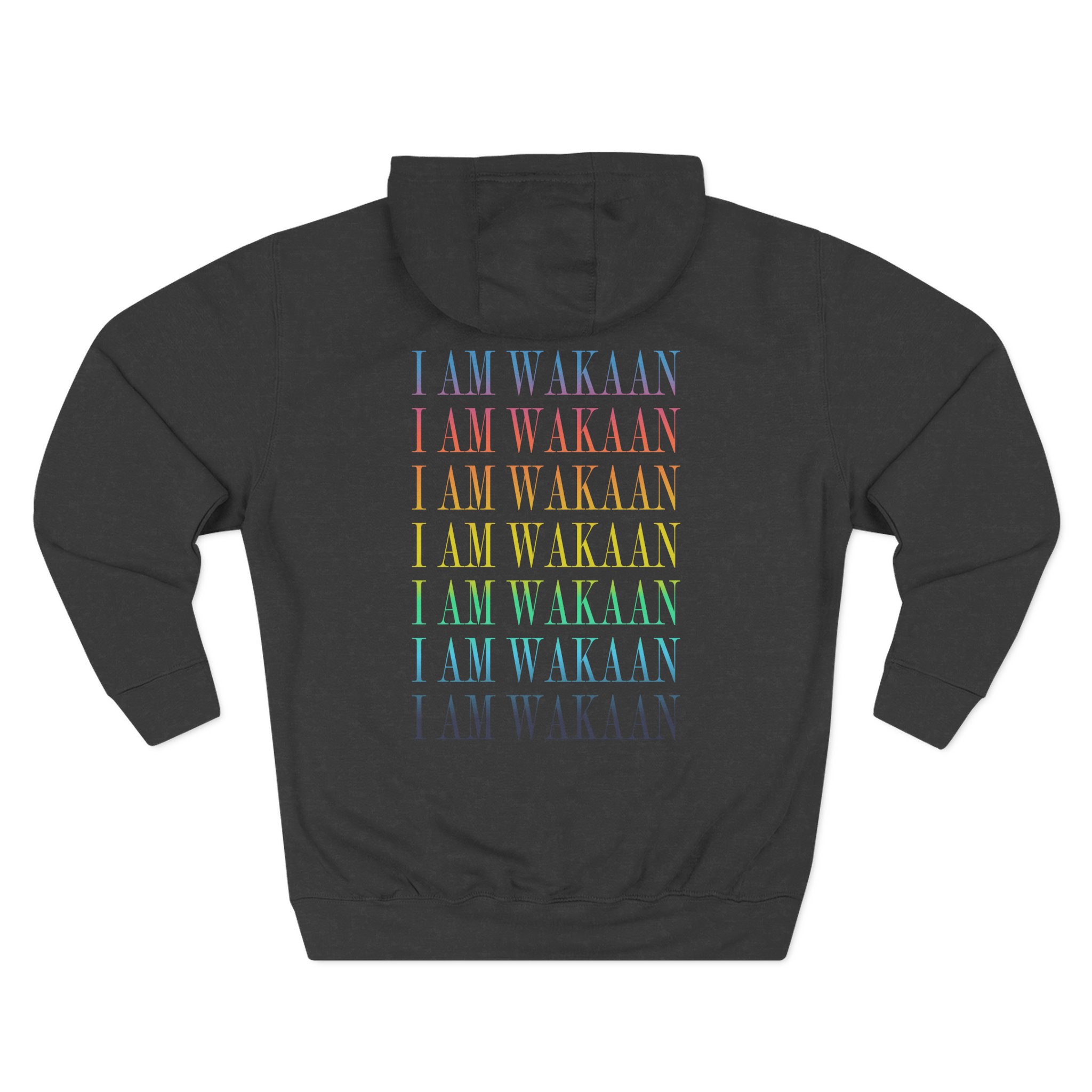 Liquid Stranger I Am Wakaan Three-Panel Fleece Hoodie