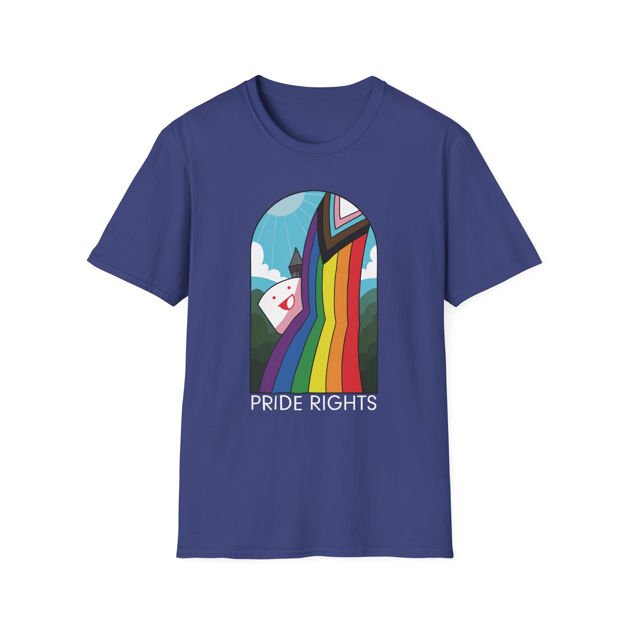 Drawfee Pride Rights Unisex Softstyle T-Shirt