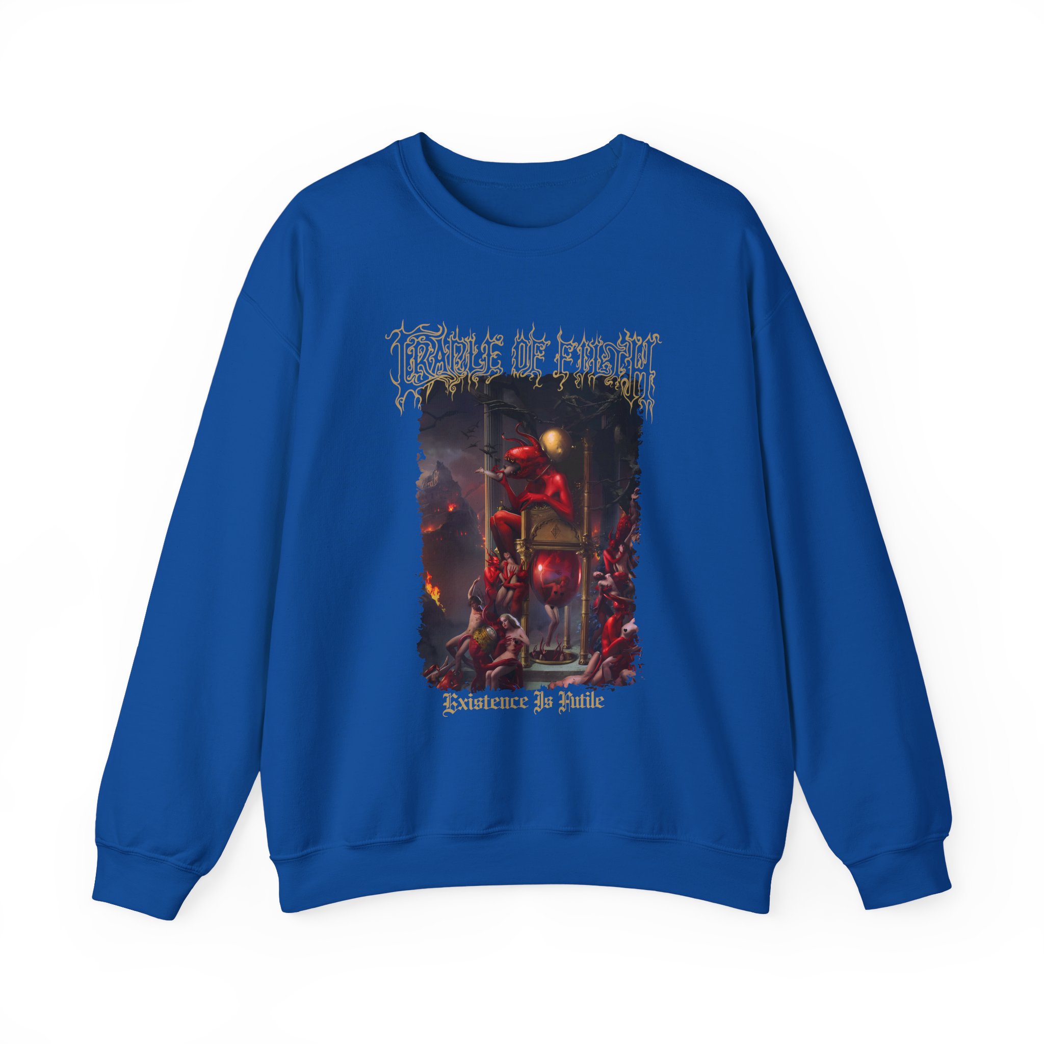 Cradle of Filth Existence is Futile Unisex Heavy Blendâ„¢ Crewneck Sweatshirt