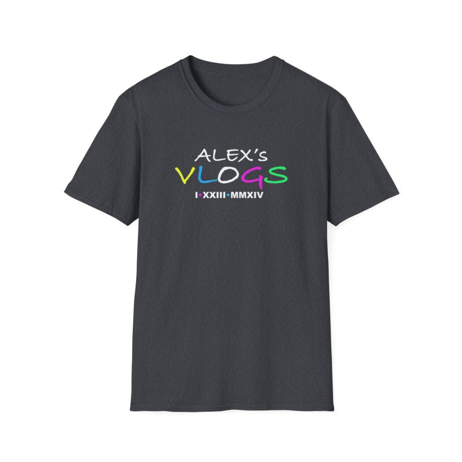 Alex Warren VLOGS Unisex Softstyle T-Shirt