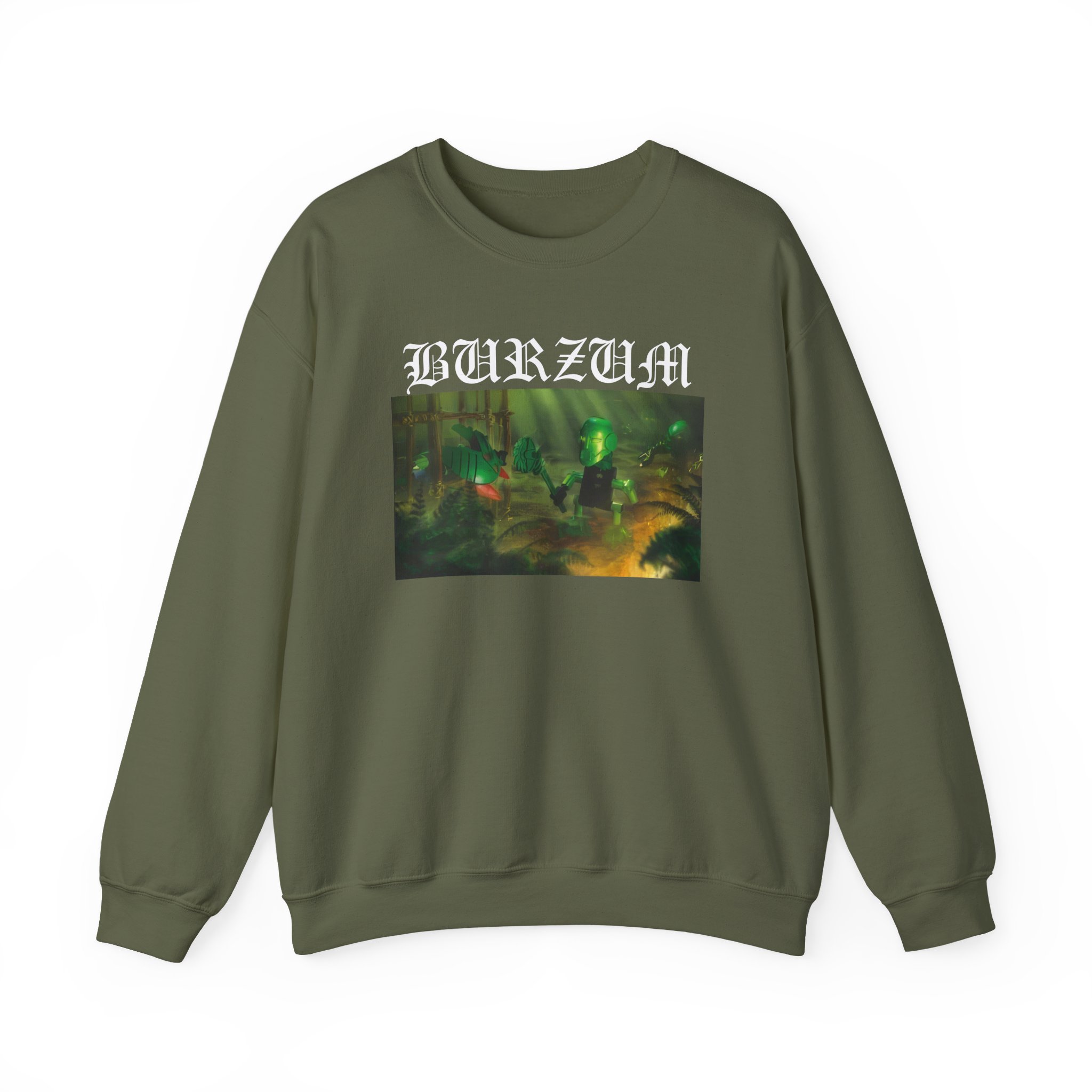 Burzum Bionicle Unisex Heavy Blendâ„¢ Crewneck Sweatshirt