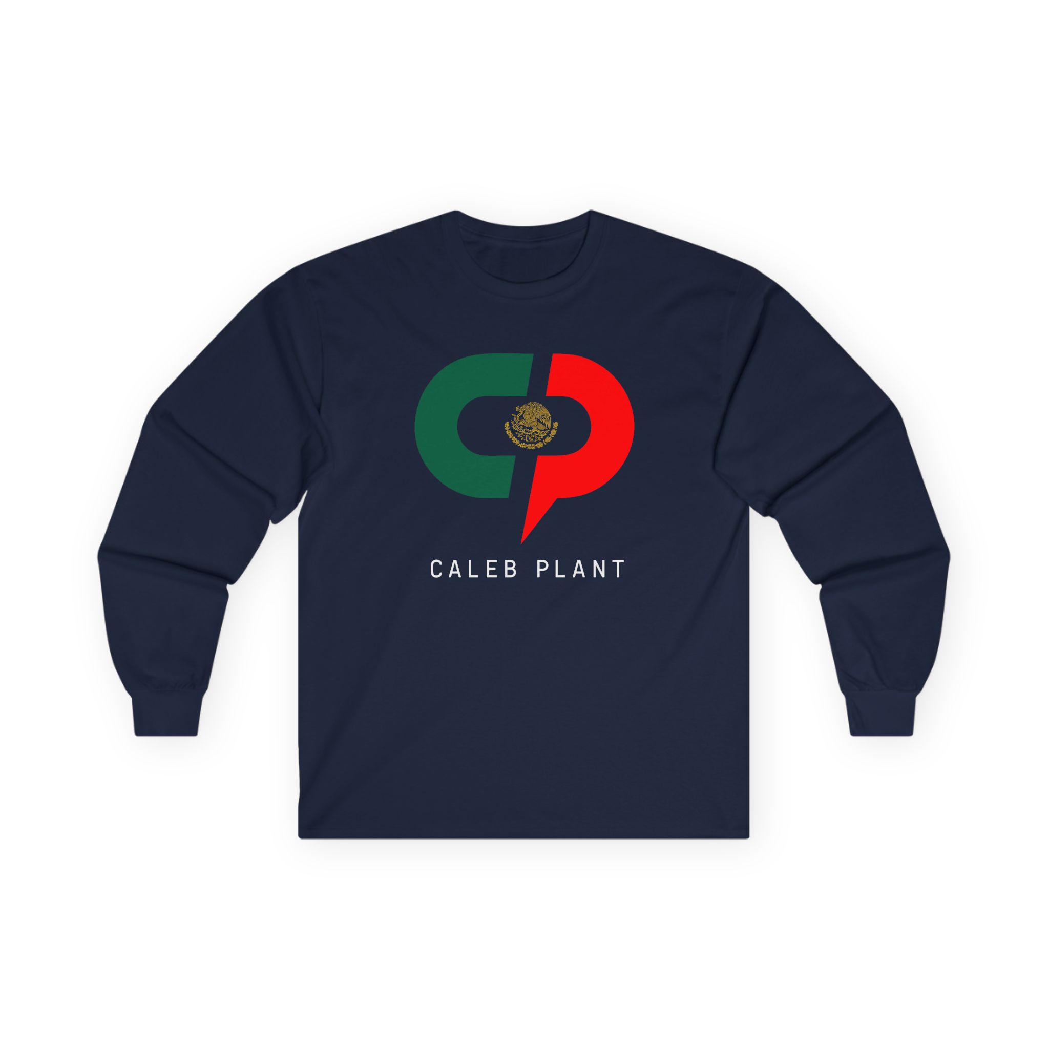 Caleb Plant Green White and Red Unisex Ultra Cotton Long Sleeve Tee